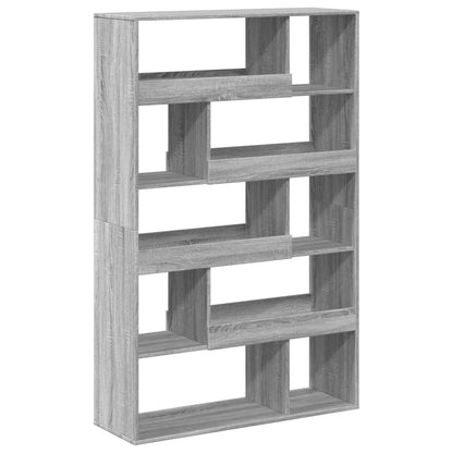 vidaXL Bibliothèque gris Sonoma 100x33x156,5 cm Aggloméré