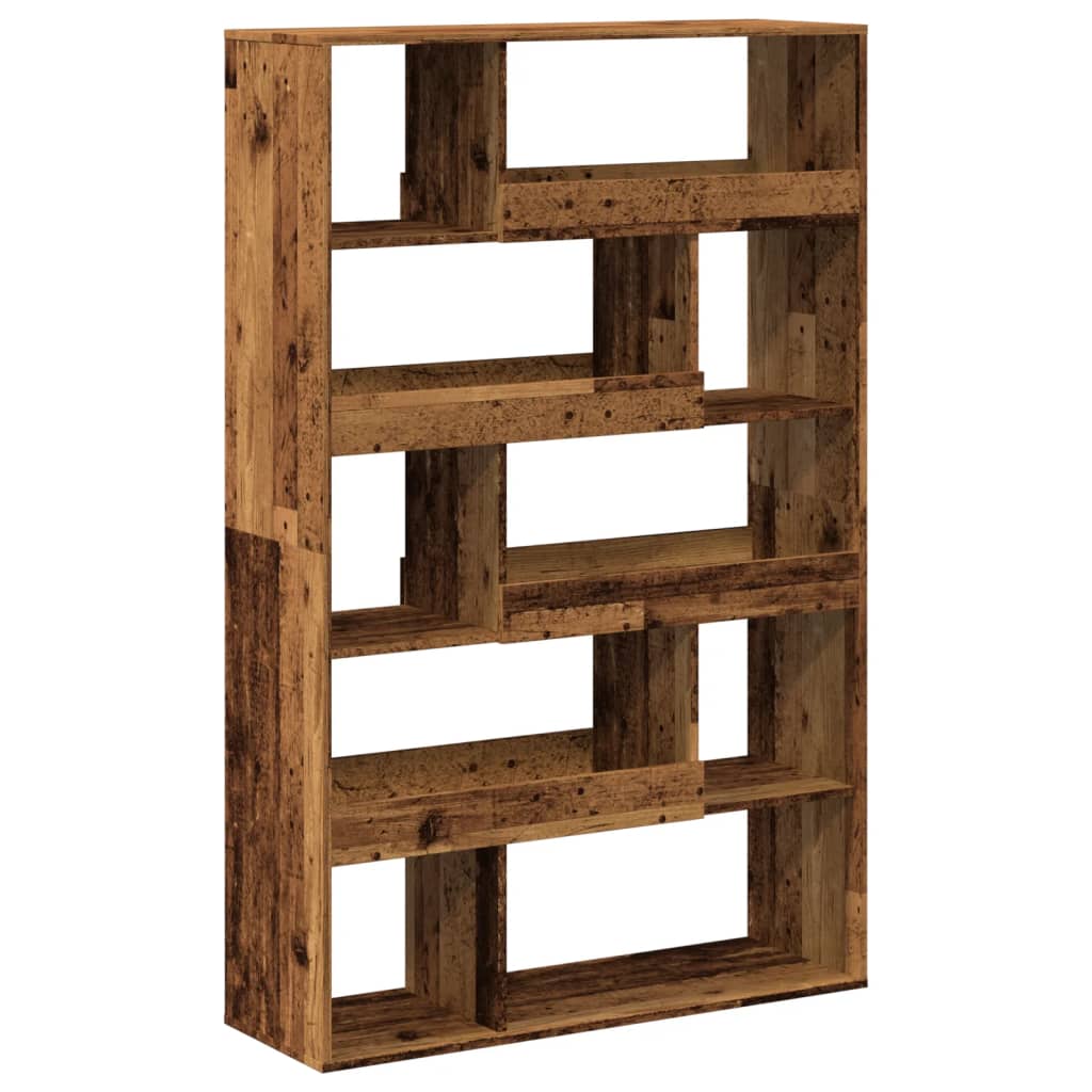 vidaXL Bibliothèque aspect bois récupéré 100x33x156,5 cm Bois d'ingénierie