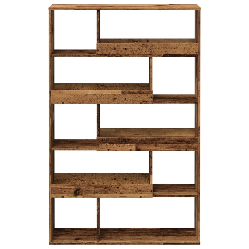 vidaXL Bibliothèque aspect bois récupéré 100x33x156,5 cm Bois d'ingénierie