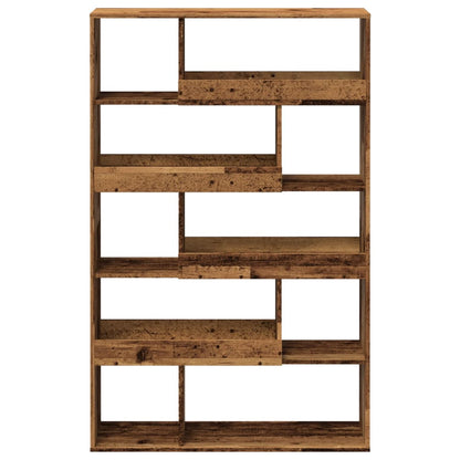 vidaXL Bibliothèque aspect bois récupéré 100x33x156,5 cm Bois d'ingénierie