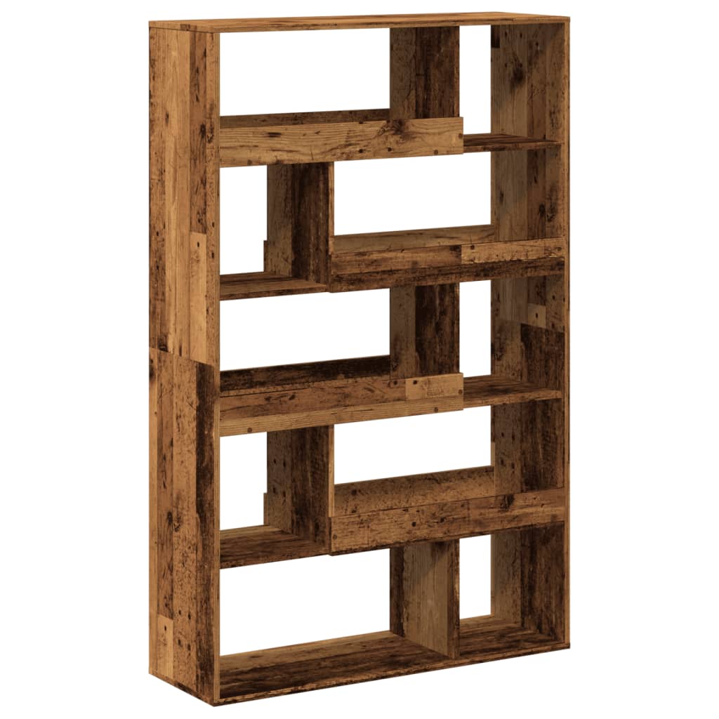vidaXL Bibliothèque aspect bois récupéré 100x33x156,5 cm Bois d'ingénierie
