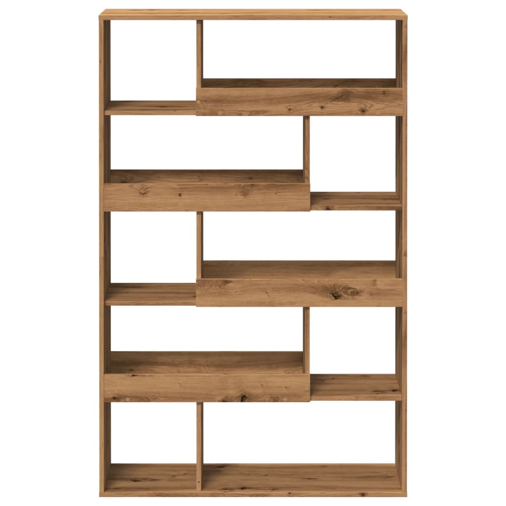 vidaXL Bücherregal Artisan-Eiche 100x33x156,5 cm Holzwerkstoff