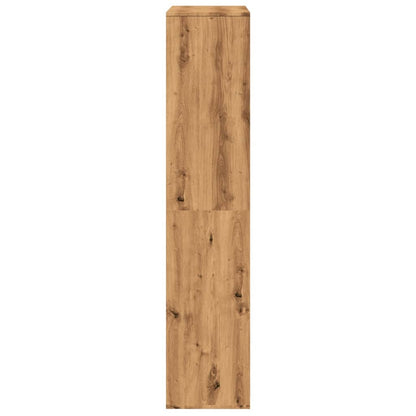 vidaXL Bücherregal Artisan-Eiche 100x33x156,5 cm Holzwerkstoff