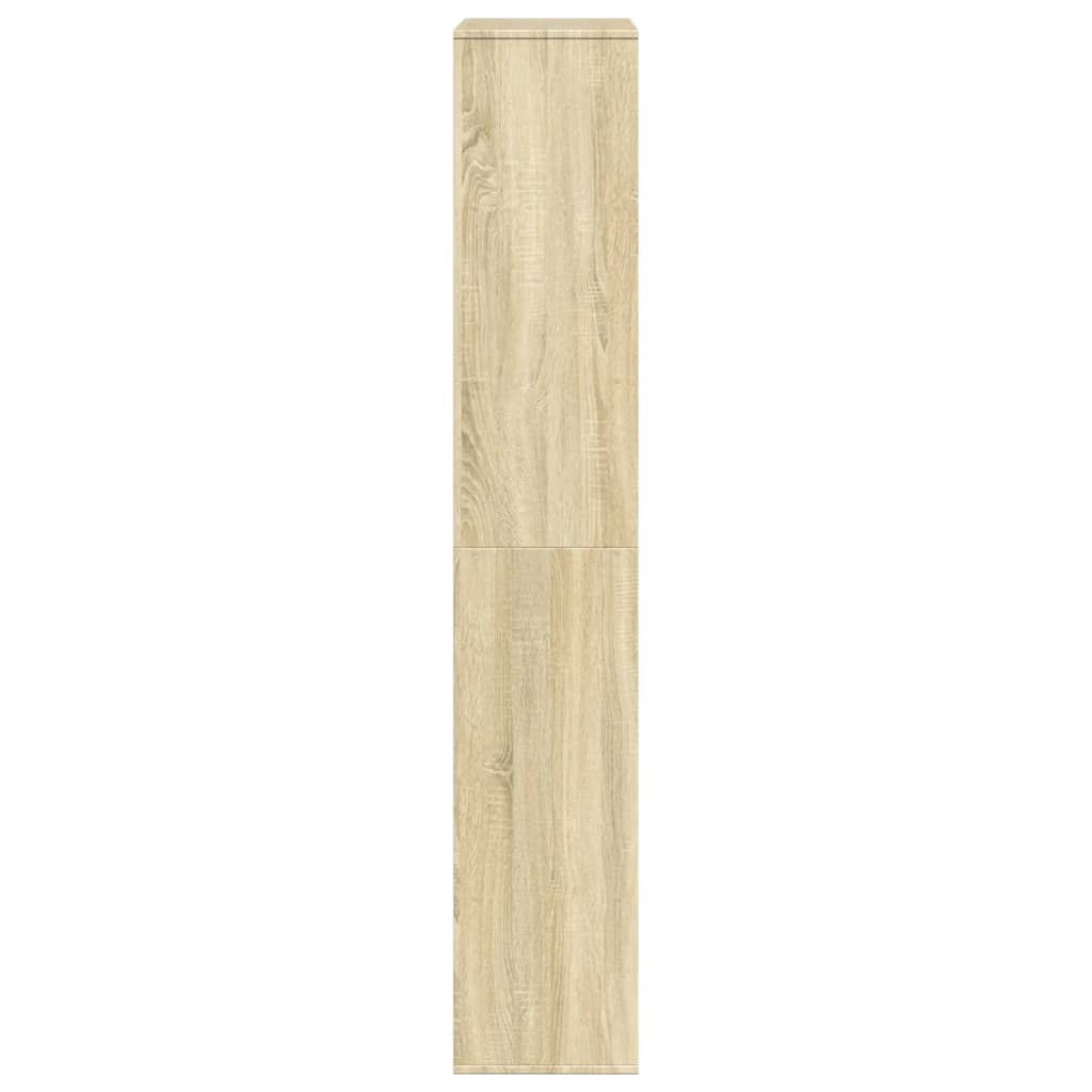 vidaXL Bücherregal Sonoma-Eiche 100x33x187,5 cm Holzwerkstoff