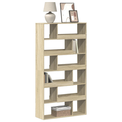 vidaXL Bücherregal Sonoma-Eiche 100x33x187,5 cm Holzwerkstoff