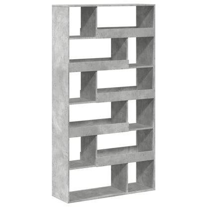 vidaXL Bücherregal Betongrau 100x33x187,5 cm Holzwerkstoff