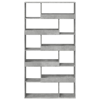 vidaXL Bücherregal Betongrau 100x33x187,5 cm Holzwerkstoff