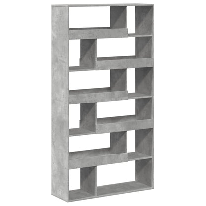 vidaXL Bücherregal Betongrau 100x33x187,5 cm Holzwerkstoff