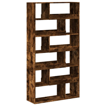 vidaXL Bücherregal Räuchereiche 100x33x187,5 cm Holzwerkstoff