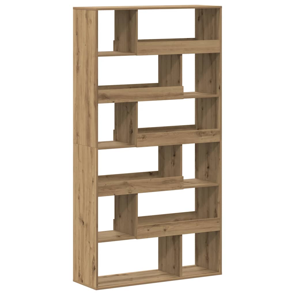 vidaXL Bücherregal Artisan-Eiche 100x33x187,5 cm Holzwerkstoff