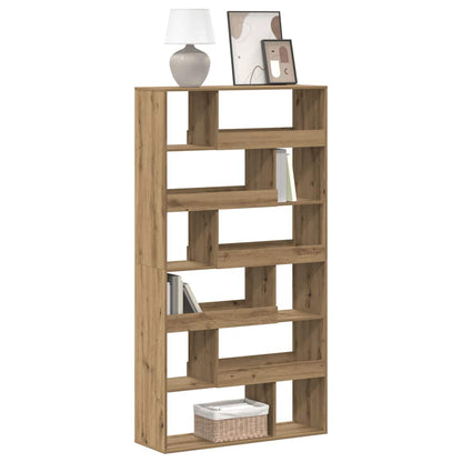 vidaXL Bücherregal Artisan-Eiche 100x33x187,5 cm Holzwerkstoff
