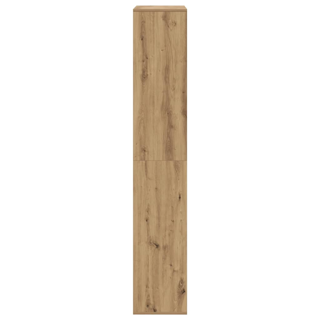 vidaXL Bücherregal Artisan-Eiche 100x33x187,5 cm Holzwerkstoff