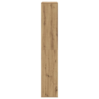 vidaXL Bücherregal Artisan-Eiche 100x33x187,5 cm Holzwerkstoff