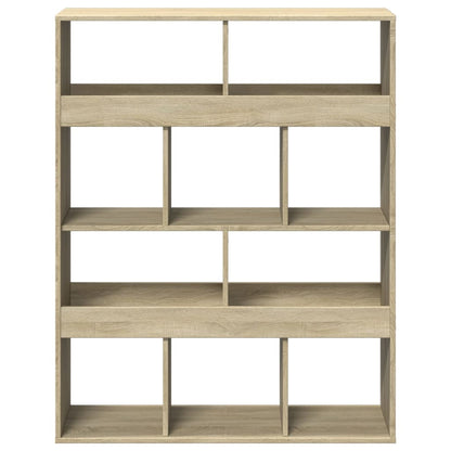 vidaXL Bücherregal Sonoma-Eiche 100x33x125,5 cm Holzwerkstoff