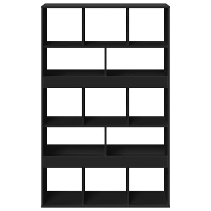 vidaXL Bücherregal Schwarz 100x33x156,5 cm Holzwerkstoff