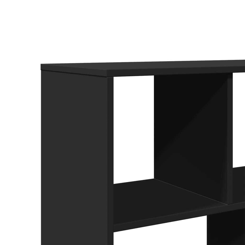 vidaXL Bücherregal Schwarz 100x33x156,5 cm Holzwerkstoff