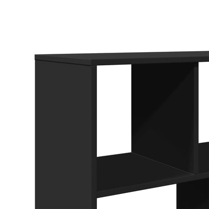 vidaXL Bücherregal Schwarz 100x33x156,5 cm Holzwerkstoff
