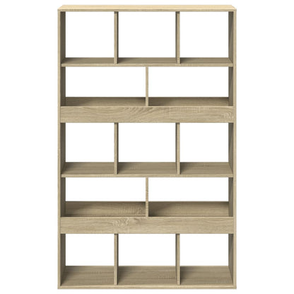 vidaXL Bücherregal Sonoma-Eiche 100x33x156,5 cm Holzwerkstoff