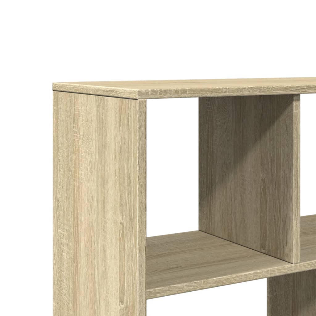 vidaXL Bücherregal Sonoma-Eiche 100x33x156,5 cm Holzwerkstoff