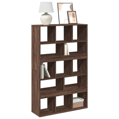vidaXL Bücherregal Braun Eichen-Optik 100x33x156,5 cm Holzwerkstoff