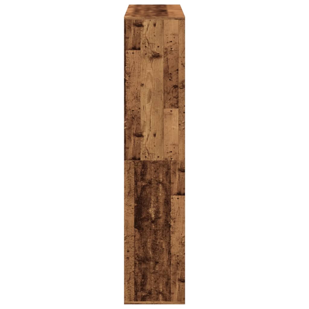 vidaXL Bücherregal Altholz-Optik 100x33x156,5 cm Holzwerkstoff