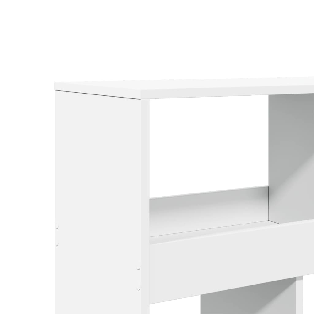 vidaXL Bibliothèque Blanc 100x33x187,5 cm Bois d'ingénierie