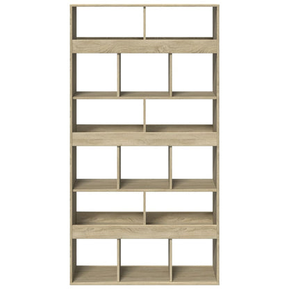 vidaXL Bibliothèque chêne sonoma 100x33x187,5 cm en bois d'ingénierie