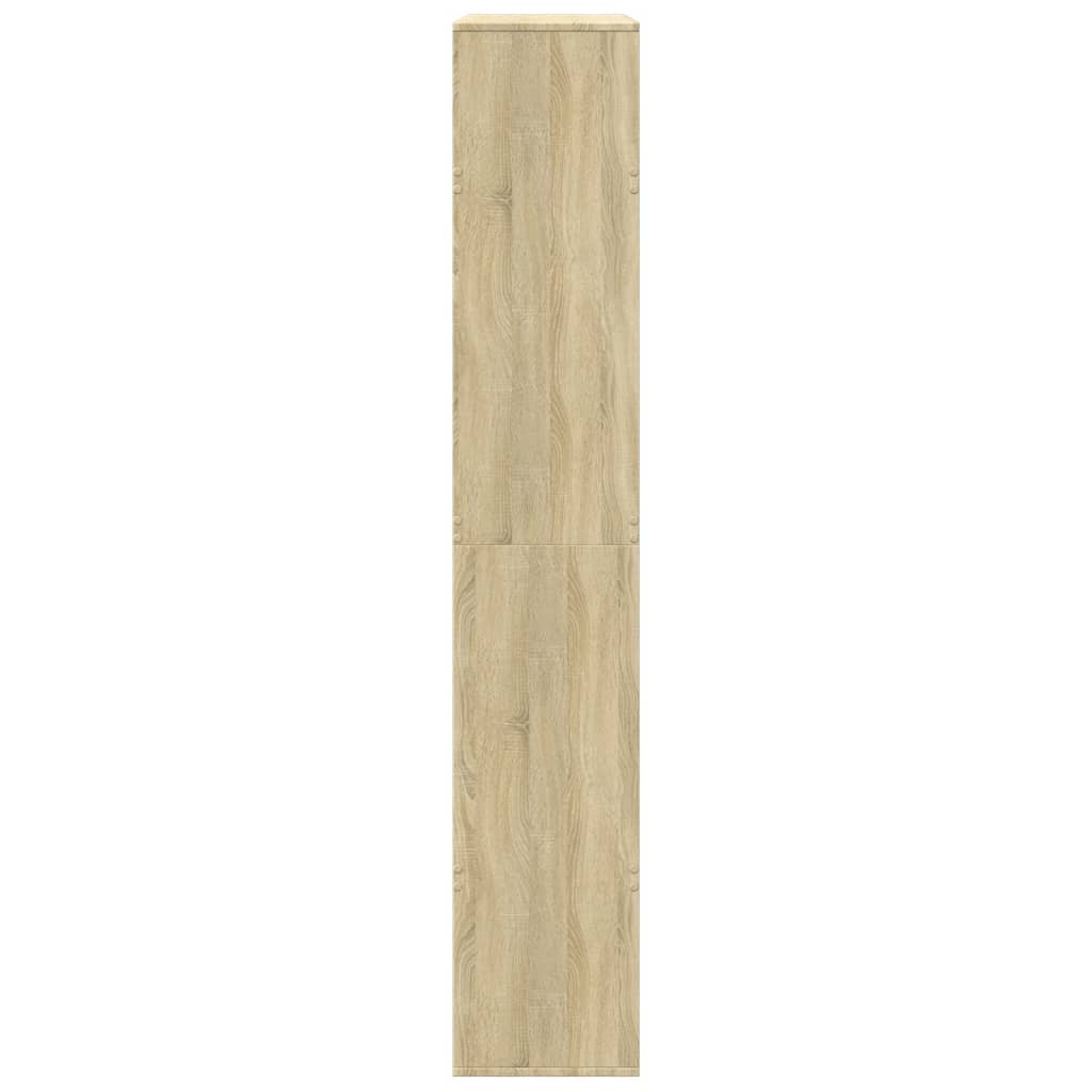 vidaXL Bibliothèque chêne sonoma 100x33x187,5 cm en bois d'ingénierie
