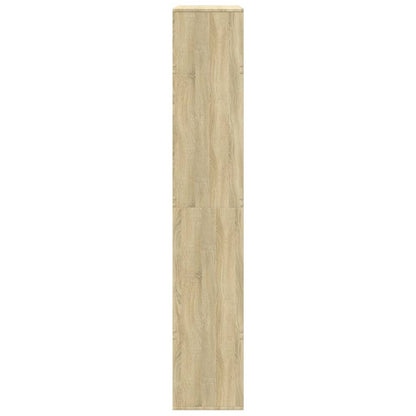 vidaXL Bibliothèque chêne sonoma 100x33x187,5 cm en bois d'ingénierie
