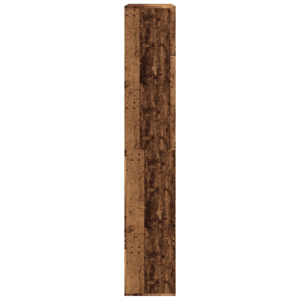 vidaXL Bibliothèque aspect bois de récupération 100x33x187,5 cm Bois d'ingénierie