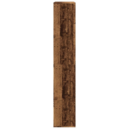 vidaXL Bibliothèque aspect bois de récupération 100x33x187,5 cm Bois d'ingénierie