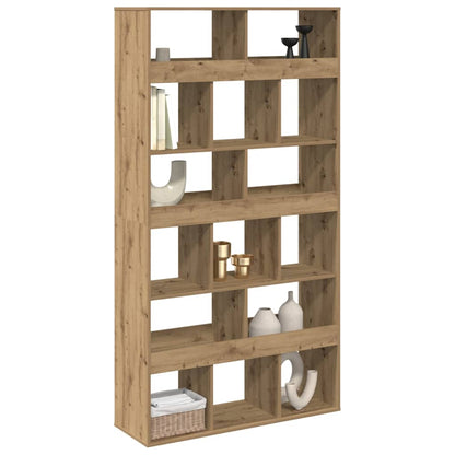 vidaXL Bibliothèque Chêne artisan 100x33x187,5 cm Bois d'ingénierie
