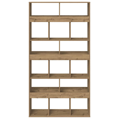 vidaXL Bibliothèque Chêne artisan 100x33x187,5 cm Bois d'ingénierie