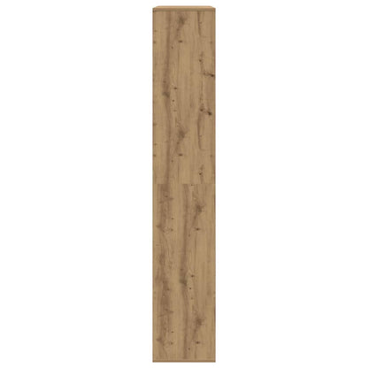 vidaXL Bibliothèque Chêne artisan 100x33x187,5 cm Bois d'ingénierie
