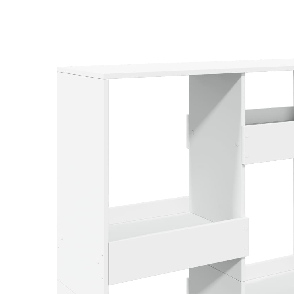 vidaXL Bücherregal Weiß 100x33x135 cm Holzwerkstoff