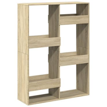 vidaXL Bücherregal Sonoma-Eiche 100x33x135 cm Holzwerkstoff