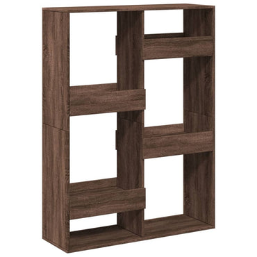 vidaXL Bücherregal Braun Eichen-Optik 100x33x135 cm Holzwerkstoff