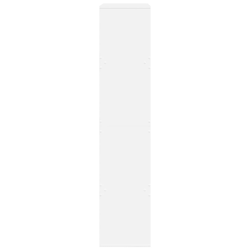 vidaXL Bücherregal Weiß 100x33x155,5 cm Holzwerkstoff