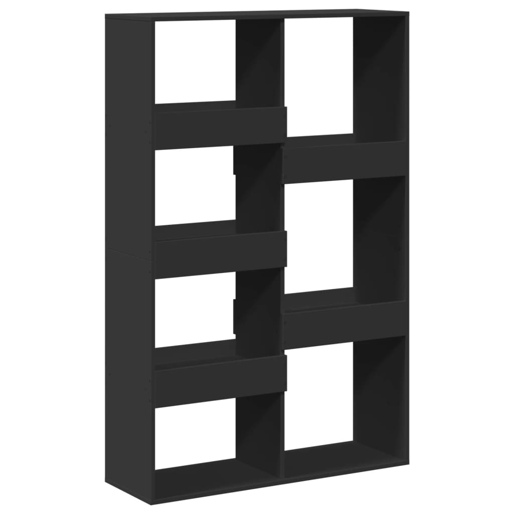 vidaXL Bibliothèque noire 100x33x155,5 cm bois d'ingénierie