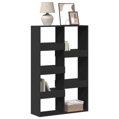 vidaXL Bibliothèque noire 100x33x155,5 cm bois d'ingénierie