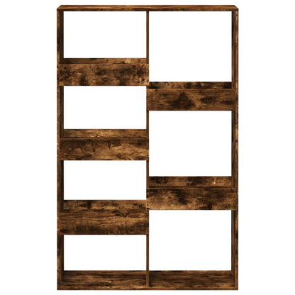 vidaXL Bibliothèque chêne fumé 100x33x155,5 cm Bois d'ingénierie