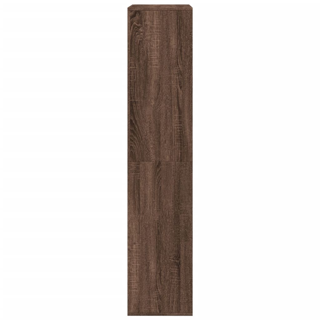 vidaXL Bücherregal Eichen-Optik 100x33x155,5 cm Holzwerkstoff