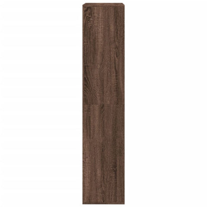 vidaXL Bücherregal Eichen-Optik 100x33x155,5 cm Holzwerkstoff