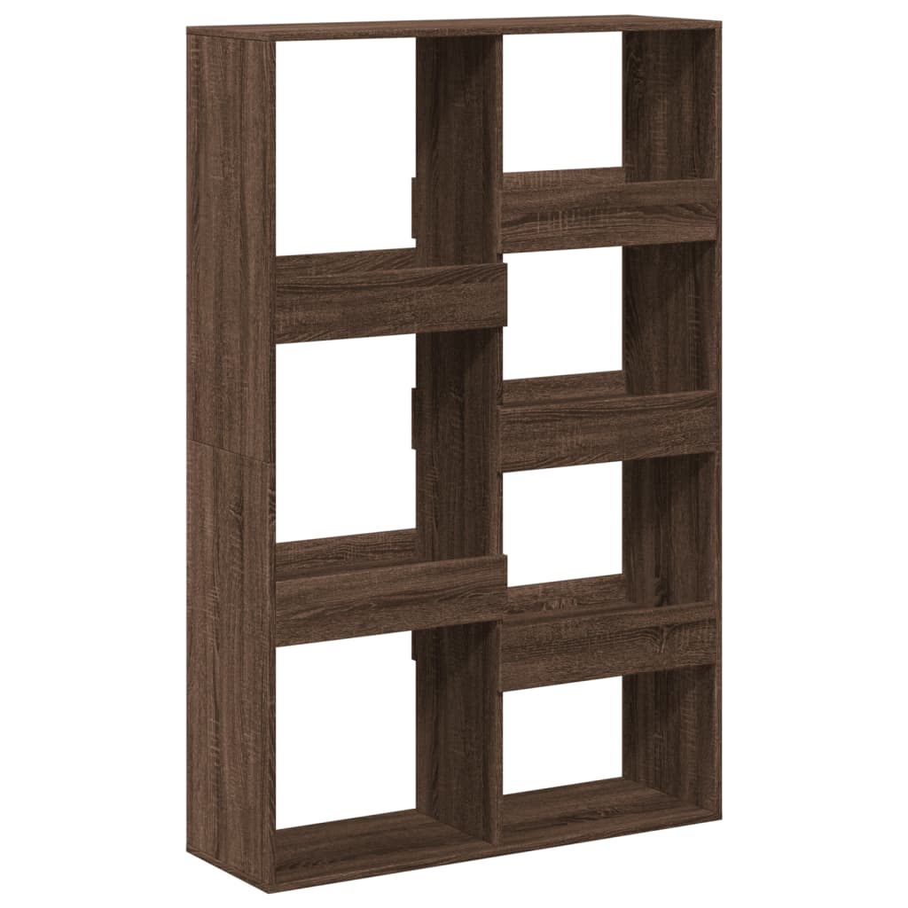 vidaXL Bücherregal Eichen-Optik 100x33x155,5 cm Holzwerkstoff