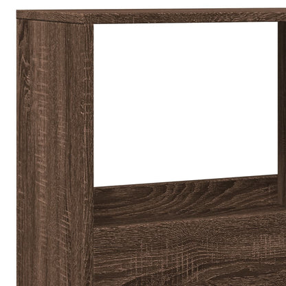 vidaXL Bücherregal Eichen-Optik 100x33x155,5 cm Holzwerkstoff