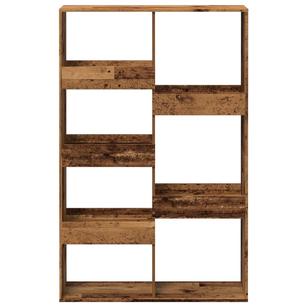 vidaXL Bücherregal Altholz-Optik 100x33x155,5 cm Holzwerkstoff