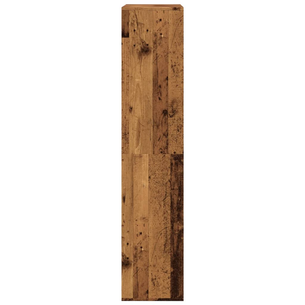 vidaXL Bücherregal Altholz-Optik 100x33x155,5 cm Holzwerkstoff