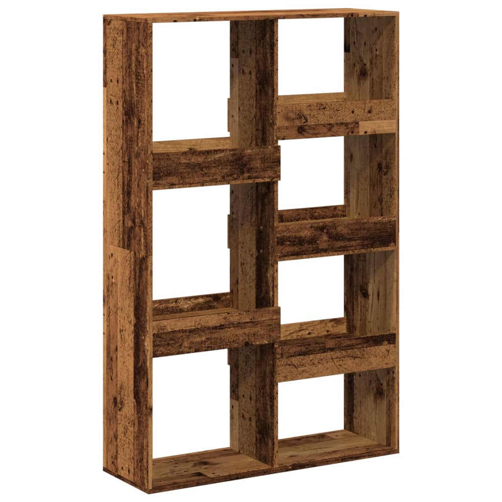 vidaXL Bücherregal Altholz-Optik 100x33x155,5 cm Holzwerkstoff