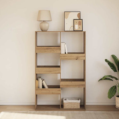 vidaXL Bücherregal Artisan-Eiche 100x33x155,5 cm Holzwerkstoff