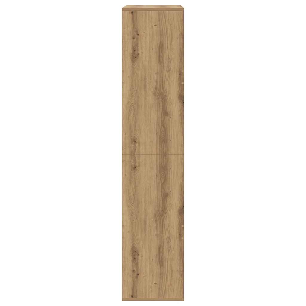 vidaXL Bücherregal Artisan-Eiche 100x33x155,5 cm Holzwerkstoff
